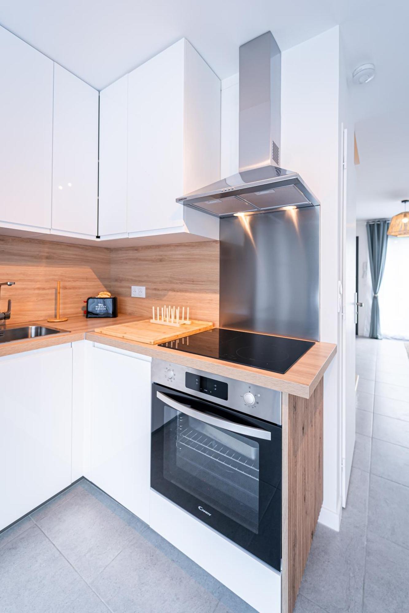 Le Cool Plex Duplex Avec Jardin, Disney 10Mn Esbly Экстерьер фото