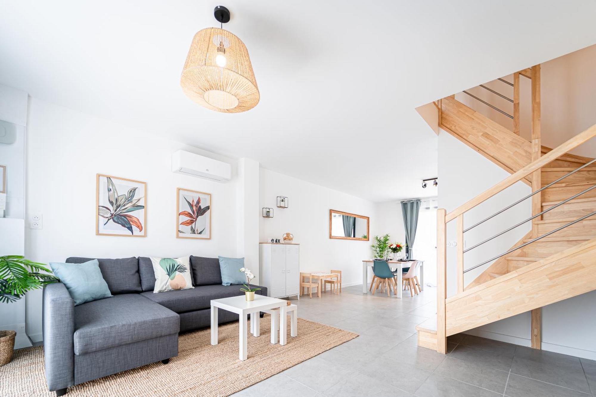 Le Cool Plex Duplex Avec Jardin, Disney 10Mn Esbly Экстерьер фото