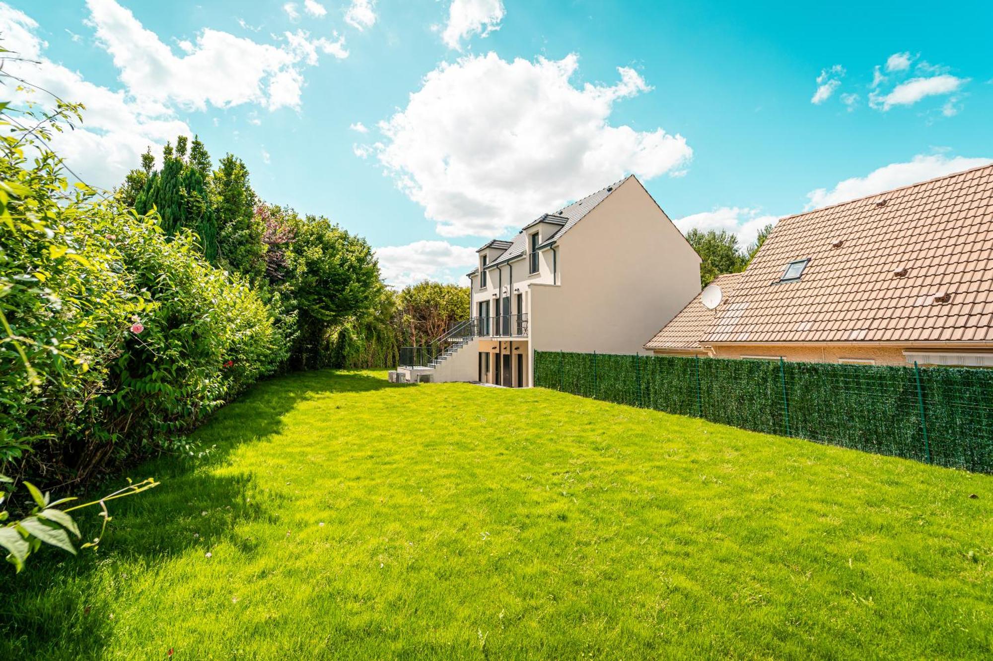 Le Cool Plex Duplex Avec Jardin, Disney 10Mn Esbly Экстерьер фото